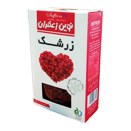 بسته بندی زرشک